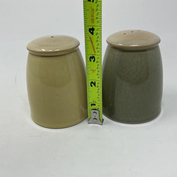 Denby Fire (retired) Stoneware Salt & Pepper Set - Picture 5 of 5
